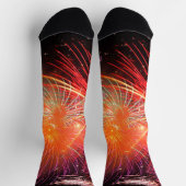 Chaussette Équipage Premium Fireworks Unisex (Haut)