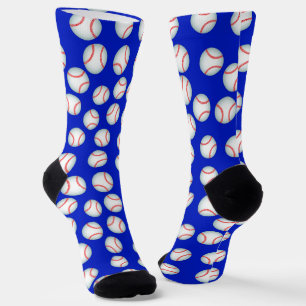Chaussette Équipe de baseball bleu
