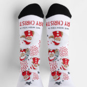 Chaussette Équipe de luxe durable personnalisée pour bébé (Haut)