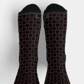 Chaussette Équipe sportive Sock Brown Caffee Lattes Classique (Haut)
