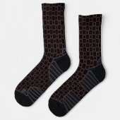 Chaussette Équipe sportive Sock Brown Caffee Lattes Classique (Gauche)