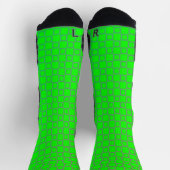 Chaussette Équipement Athlétique Chaux Vert clair Design clas (Haut)