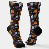 Chaussette Eric Carle | Caterpillar Black Halloween Motif (Angulaire)