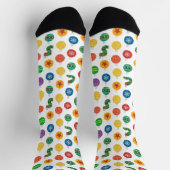Chaussette Eric Carle | Caterpillar Motif de Noël (Haut)