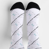 Chaussette Es-Tu À L'Équilibre ? Econ Courbe de demande d'app (Haut)