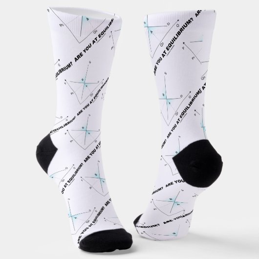 Chaussette Es-Tu À L'Équilibre ? Econ Courbe de demande d'app (Angulaire)