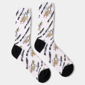 Chaussette Es-Tu Un Leader ? Ou Un Plus Grand ? Réplication A (Droite)