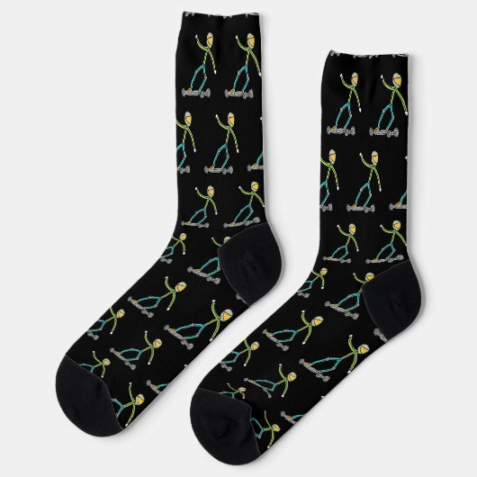 Chaussette Esk8 Stickman (Gauche)