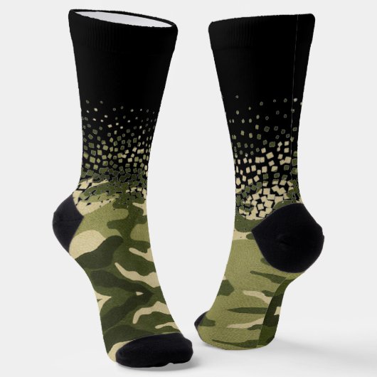 Chaussette estilo militar granulado (Angulaire)