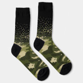 Chaussette estilo militar granulado (Droite)
