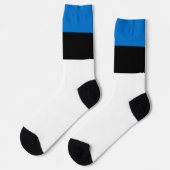 Chaussette Estonie Drapeau Patriotique Estonien Fierté Nation (Gauche)