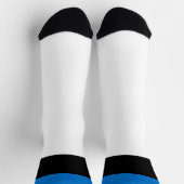 Chaussette Estonie Drapeau Patriotique Estonien Fierté Nation (Haut)