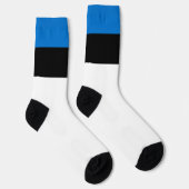 Chaussette Estonie Drapeau Patriotique Estonien Fierté Nation (Droite)