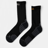 Chaussette Étape. Répéter. – Chaussettes de l'équipe du Smart (Gauche)