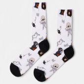 Chaussette Étapes éffrayantes : Chaussettes de caractères Hal (Gauche)