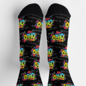 Chaussette Etat de l'Ohio buckeyes usa Socks (Haut)