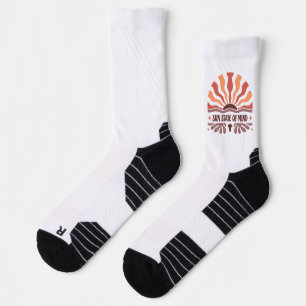 Chaussette État d'esprit Soleil Lever de soleil : Été inspiré