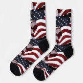 Chaussette États-Unis drapeaux américains Patriotique (Gauche)