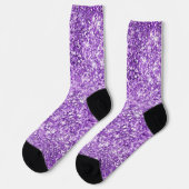 Chaussette Étincelle Violette (Gauche)