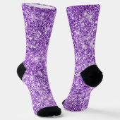 Chaussette Étincelle Violette (Angulaire)