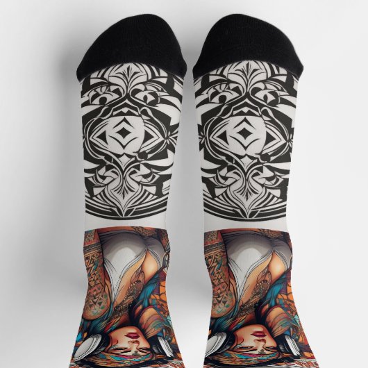 Chaussette etnick socks (Haut)