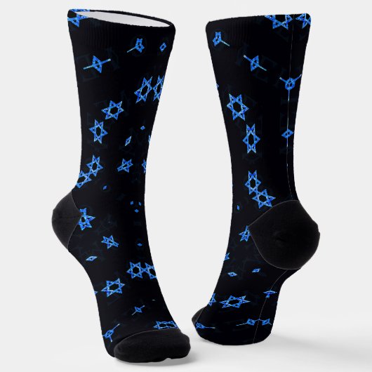 Chaussette étoile de david israélienne (Angulaire)