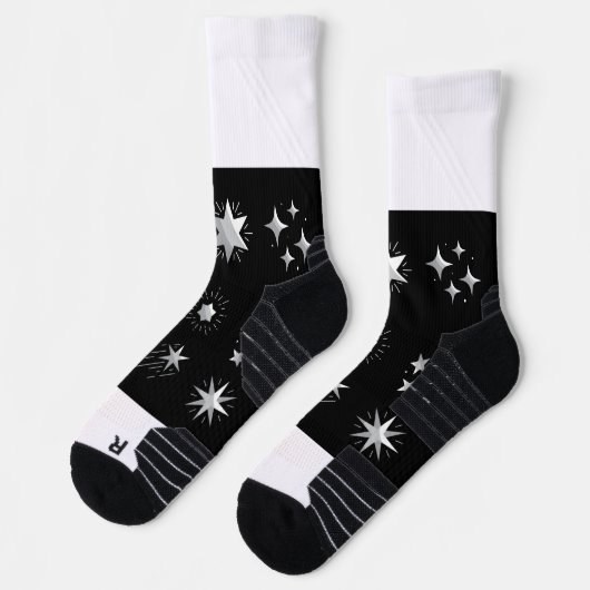 Chaussette Étoiles d'argent (Gauche)