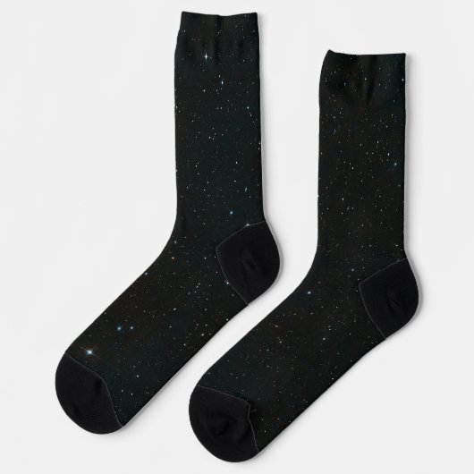 Chaussette Etoiles et espace (Gauche)