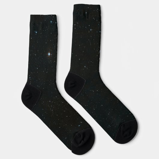 Chaussette Etoiles et espace (Droite)