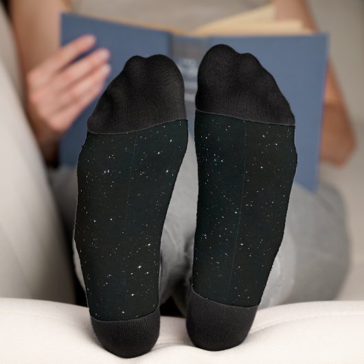 Chaussette Etoiles et espace (Fond)