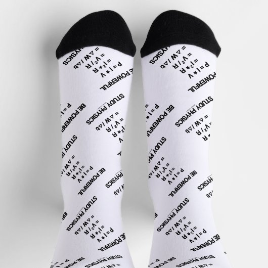 Chaussette Être puissant équations de puissance Étude de phys (Haut)