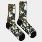 Chaussette European Holly avec étui Wallet Neige (Droite)