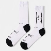 Chaussette Évangile de Paix  (Gauche)