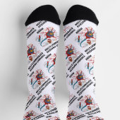 Chaussette Expérimentation du processus de réflexion à l'inté (Haut)