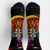 Chaussette Exploser le vaisseau spatial (Haut)