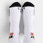 Chaussette Expression de fierté et d'authenticité construite (Haut)