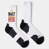 Chaussette Expression de fierté et d'authenticité construite (Droite)