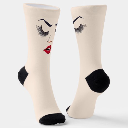 Chaussette face des femmes (Angulaire)