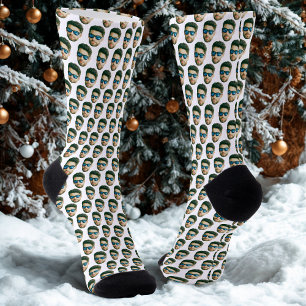 Chaussette Face du Mariage de la tête de face personnalisée