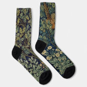 Chaussette Faisan d'arbre boisé William Morris (Droite)