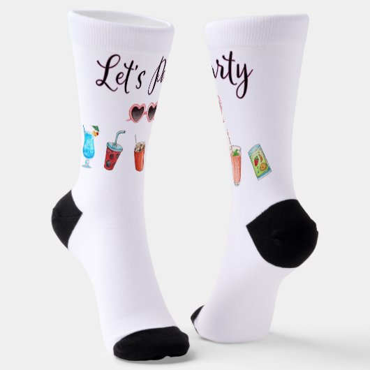 Chaussette Faisons la fête Summer Soiree (Angulaire)