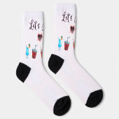 Chaussette Faisons la fête Summer Soiree (Droite)