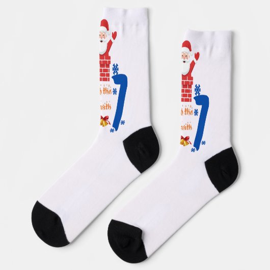 Chaussette Faites Le Calcul 67 Meme Noël (Gauche)