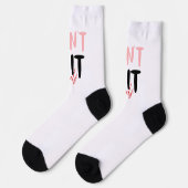 Chaussette Faites-le vous-même Chaussettes d'équipage (Gauche)