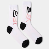 Chaussette Faites-le vous-même Chaussettes d'équipage (Droite)
