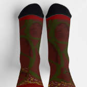Chaussette Family Art Mismatched Crew Socks (Haut)