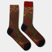 Chaussette Family Art Mismatched Crew Socks (Droite)
