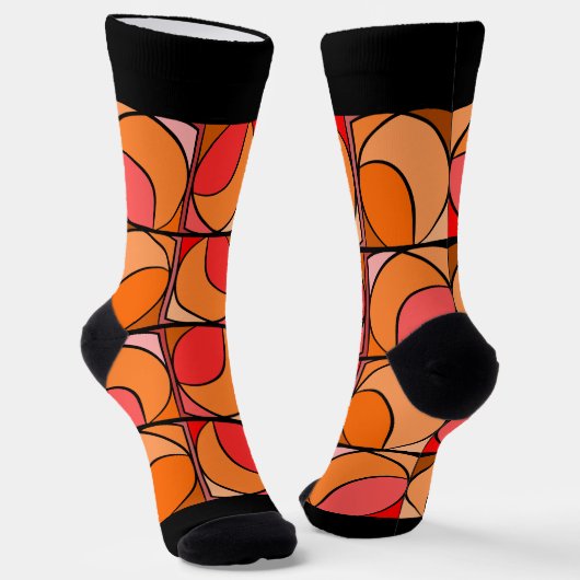 Chaussette fantaisie 70's (Angulaire)