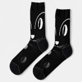 Chaussette fantaisie chat (Gauche)