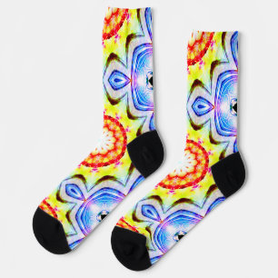 Chaussette Fantaisiste Prêtre Mage Magique Vibrant Mandela